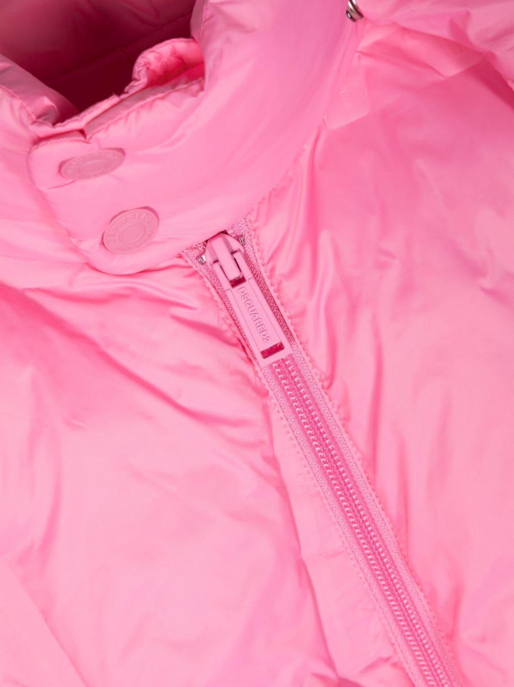 Piumino rosa bambina