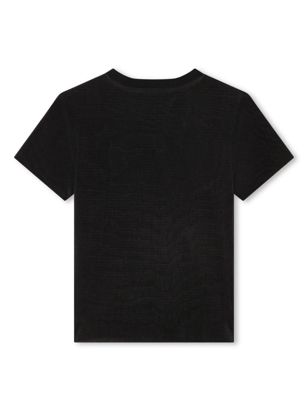 T-shirt nera bambina