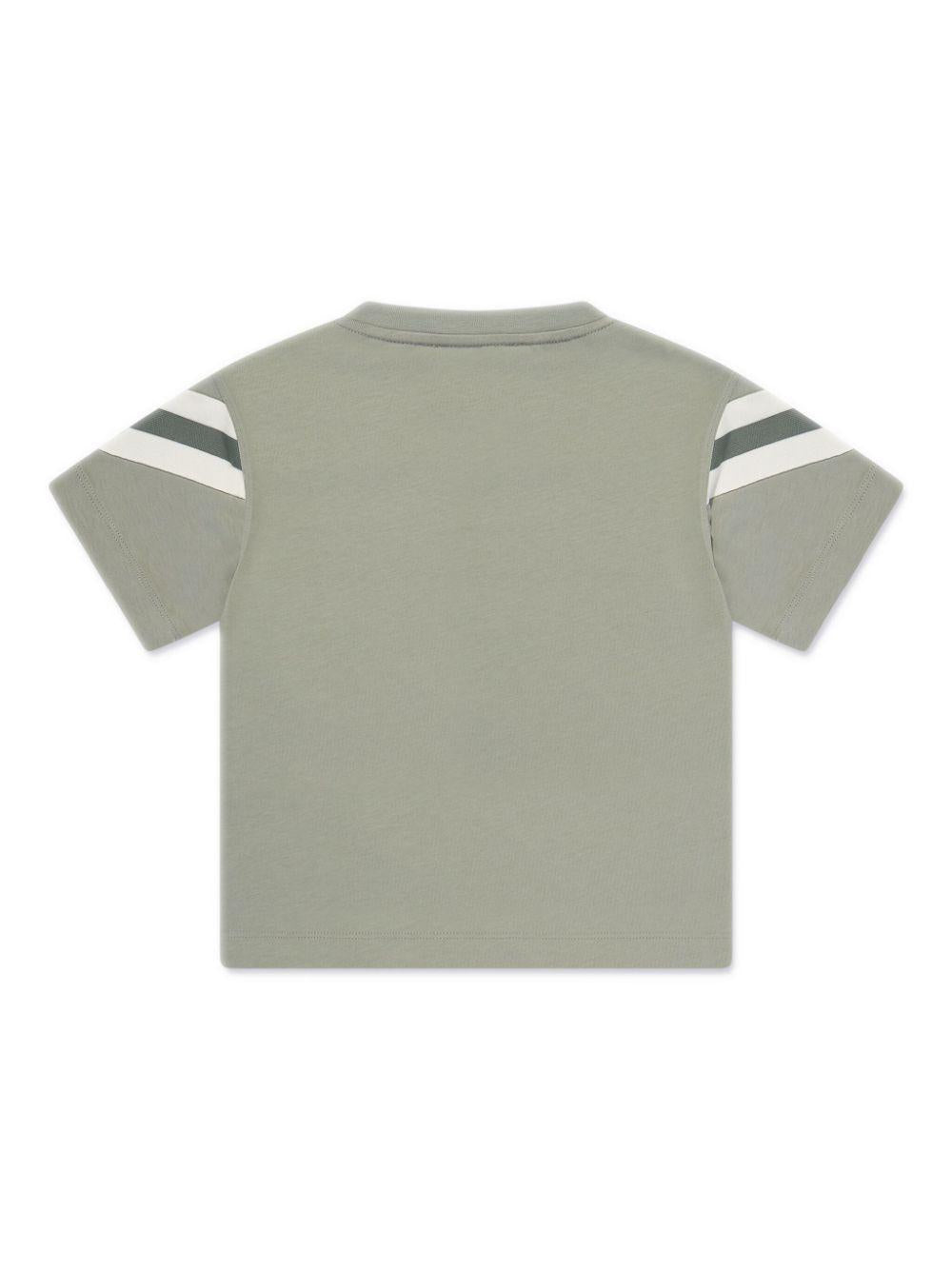 T-shirt verde oliva bambino