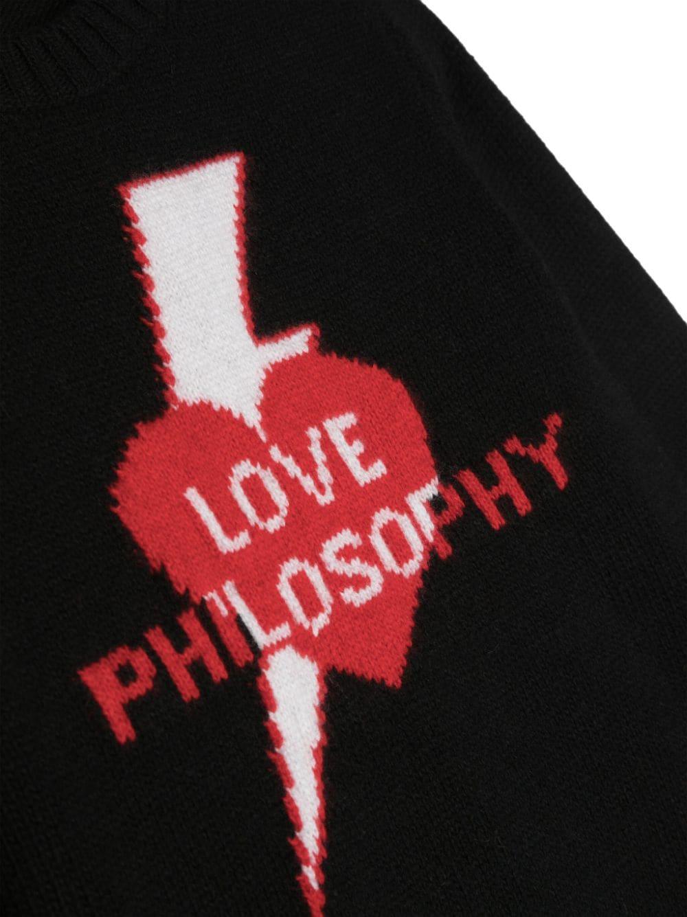 Maglione nero bambina