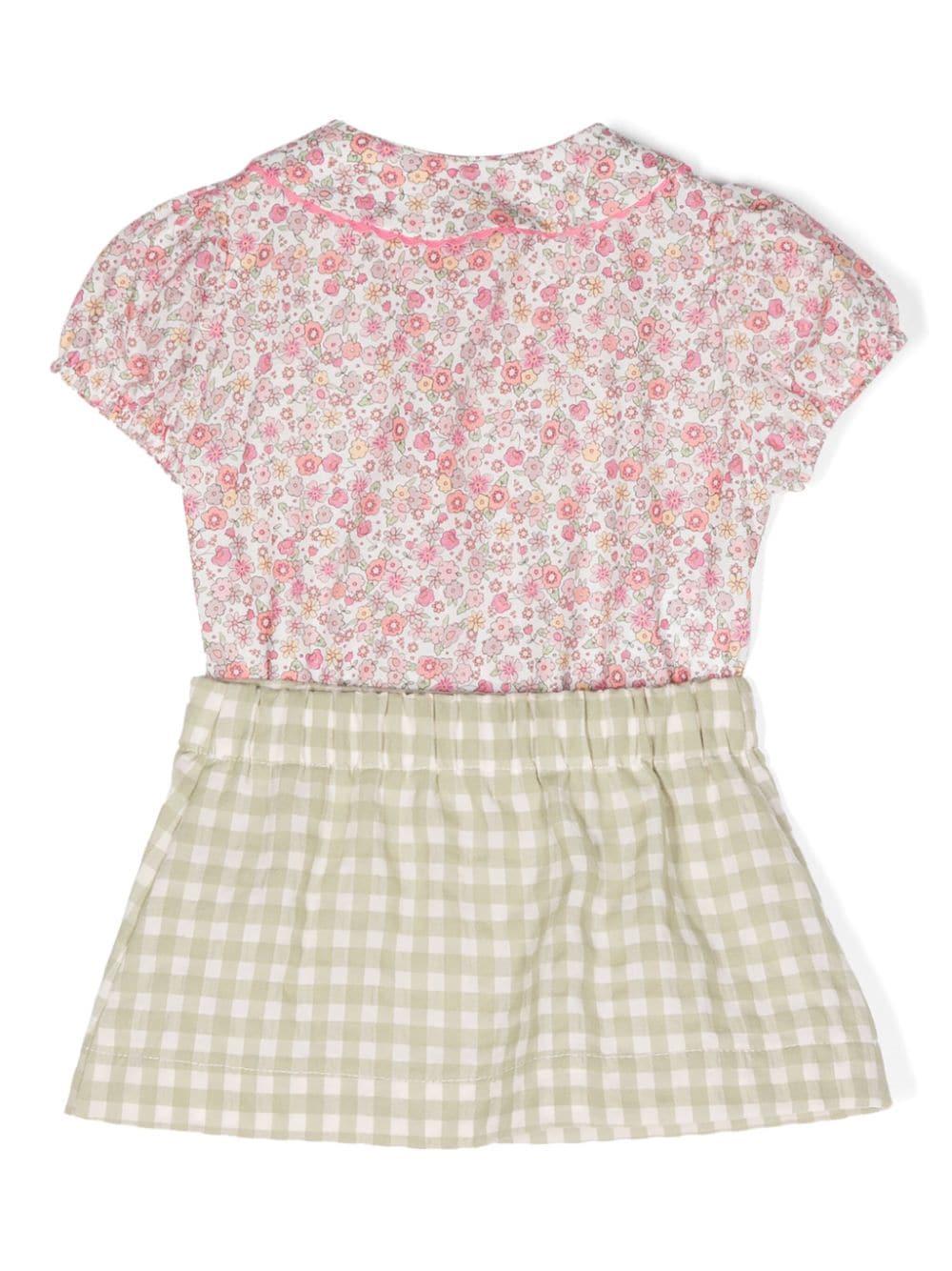 Set verde/multicolore neonata