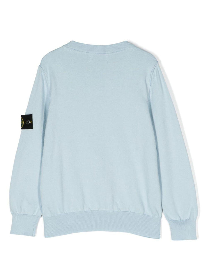 Maglione azzurro bambino