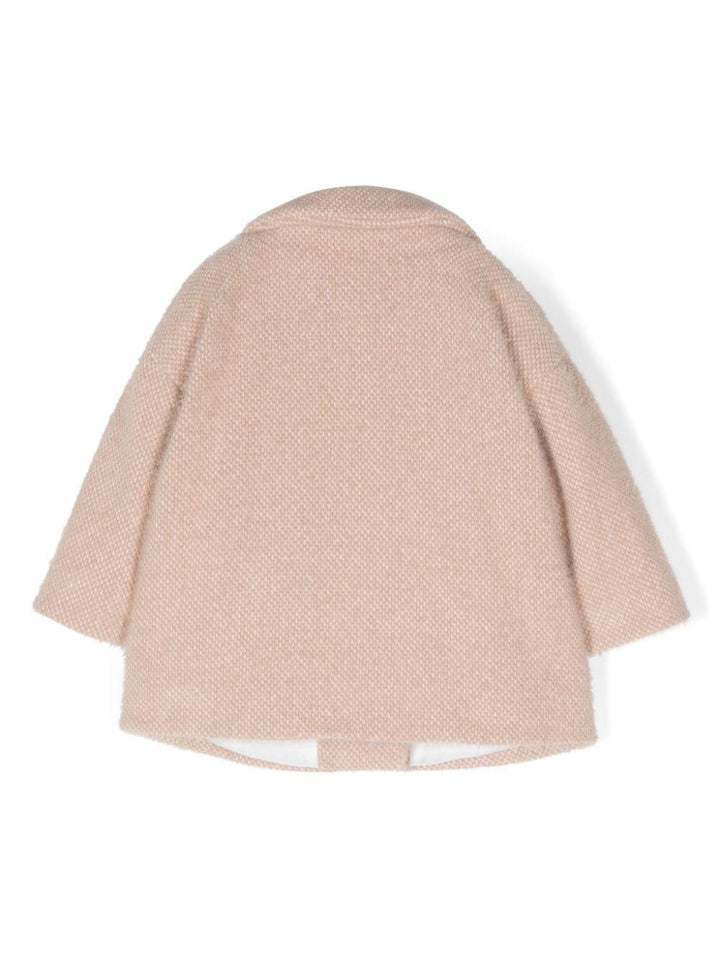 Cappotto beige neonata