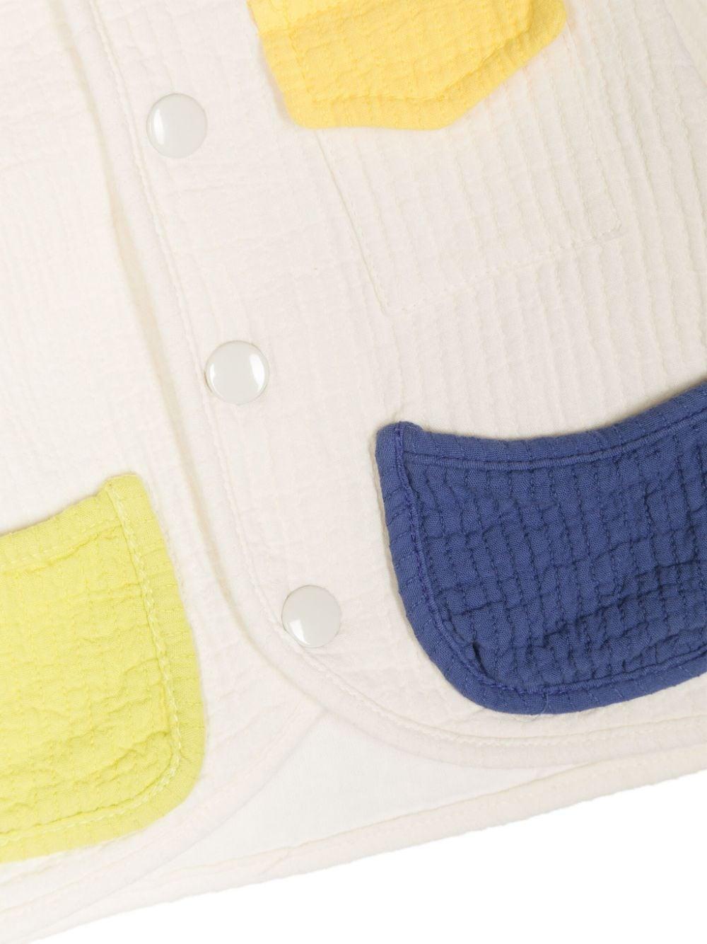 Giacca bianco/multicolore neonata
