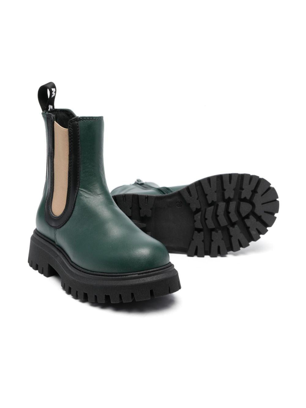 Stivali verdi bambina 75364 VAR03 MARNI KIDS 