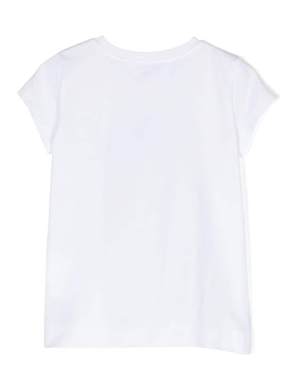 T-shirt bianca bambina