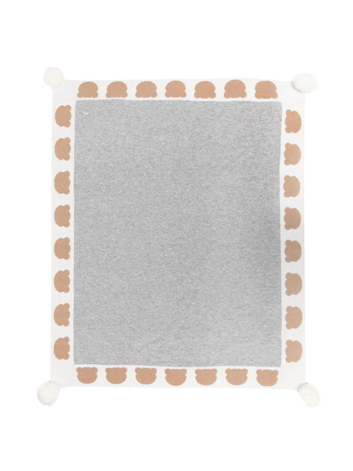 Coperta grigia neonato unisex