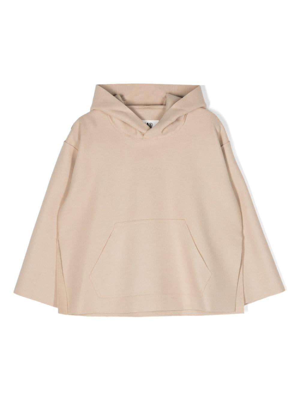 Felpa beige bambino M60434MM00X M6704 MM6 KIDS 