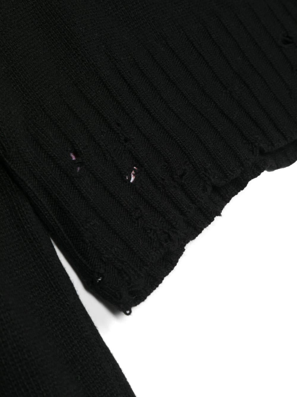 Maglione nero bambina