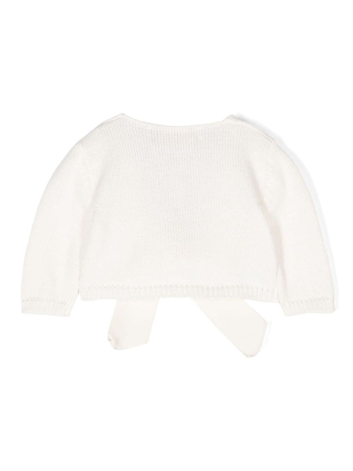 cardigan avorio neonata