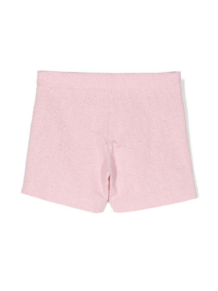 Shorts rosa chiaro bambina