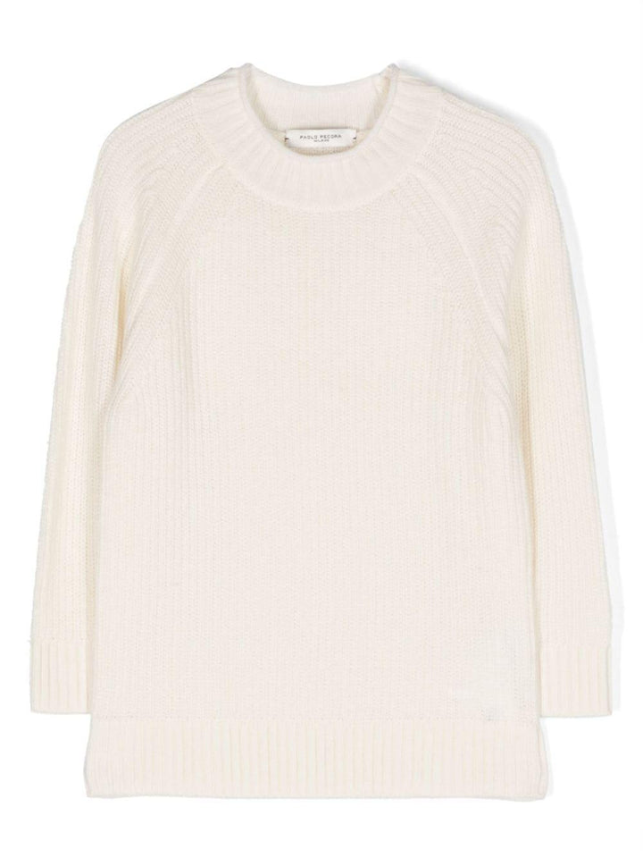Maglione crema bambino