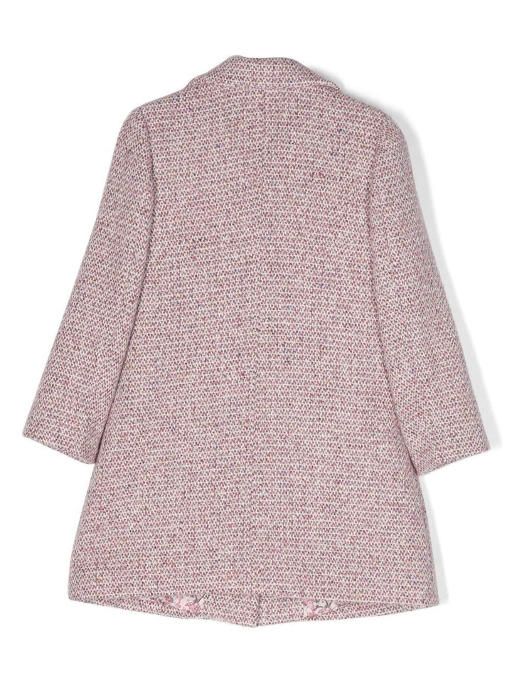 Cappotto rosa bambina