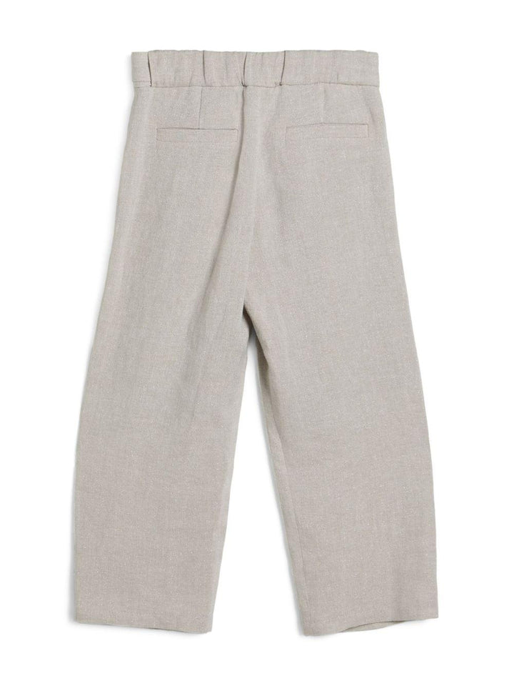 pantaloni beige bambina