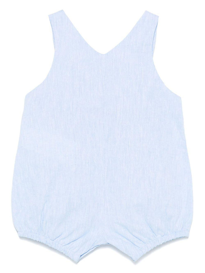 salopette celeste neonato