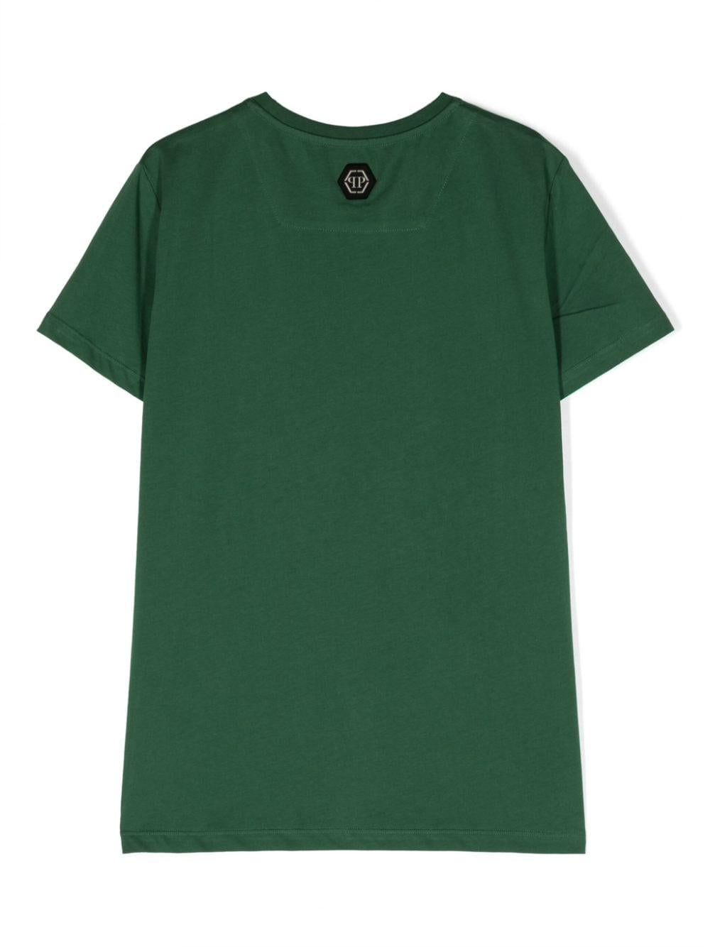 T-shirt verde bambino