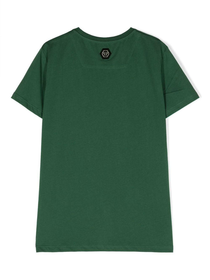 T-shirt verde bambino