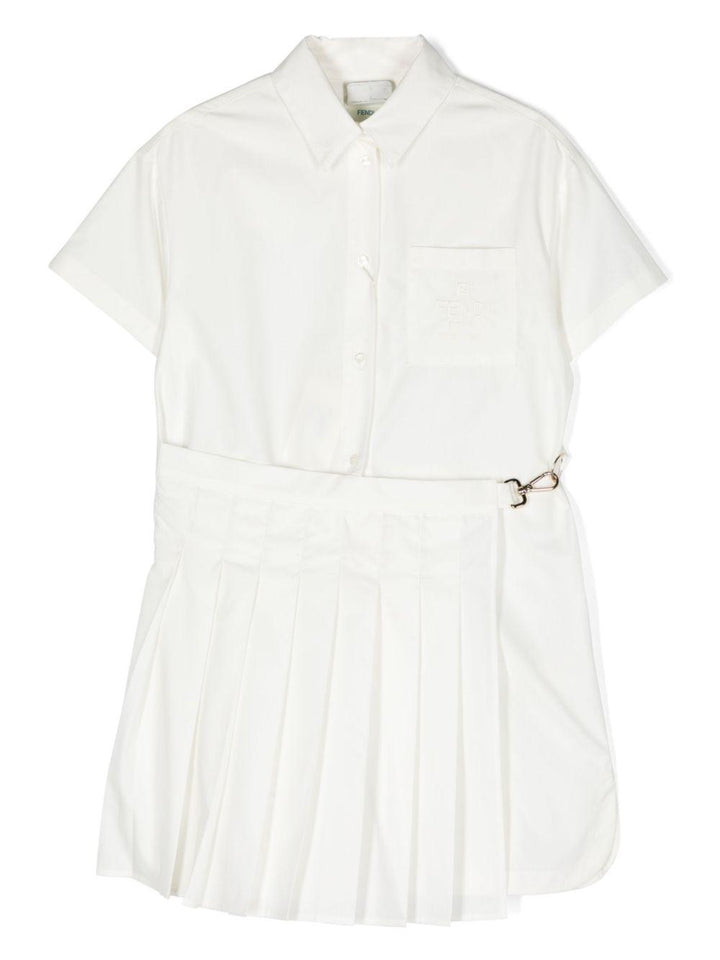 Abito bianco bambina