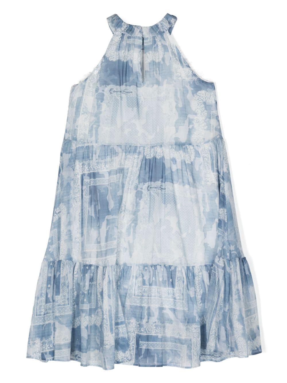 Abito denim bambina
