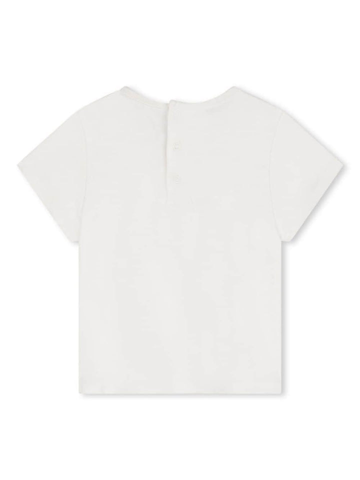 T-shirt bianca neonata