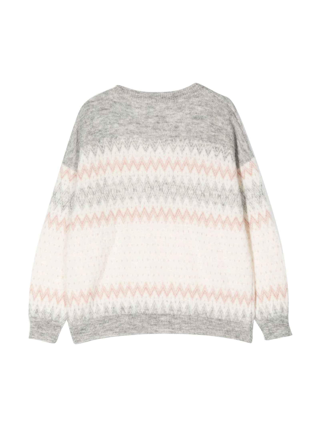 Maglione bianco bambina