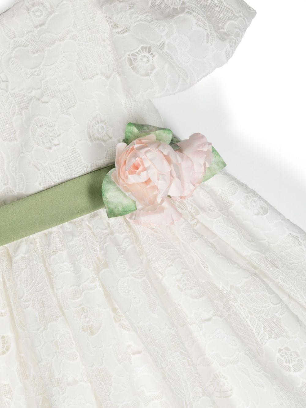 Abito bianco avorio bambina