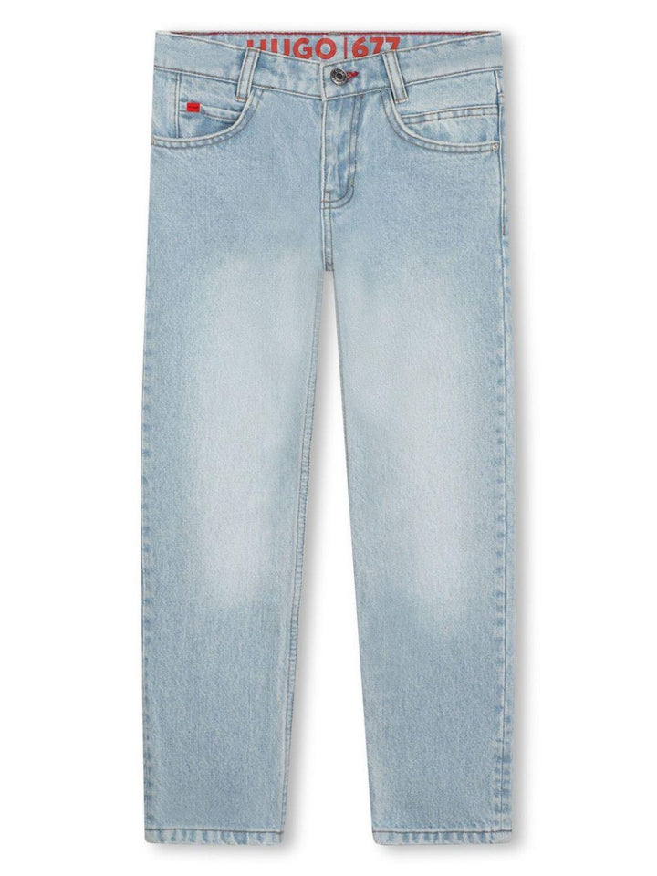 Jeans blu denim bambino