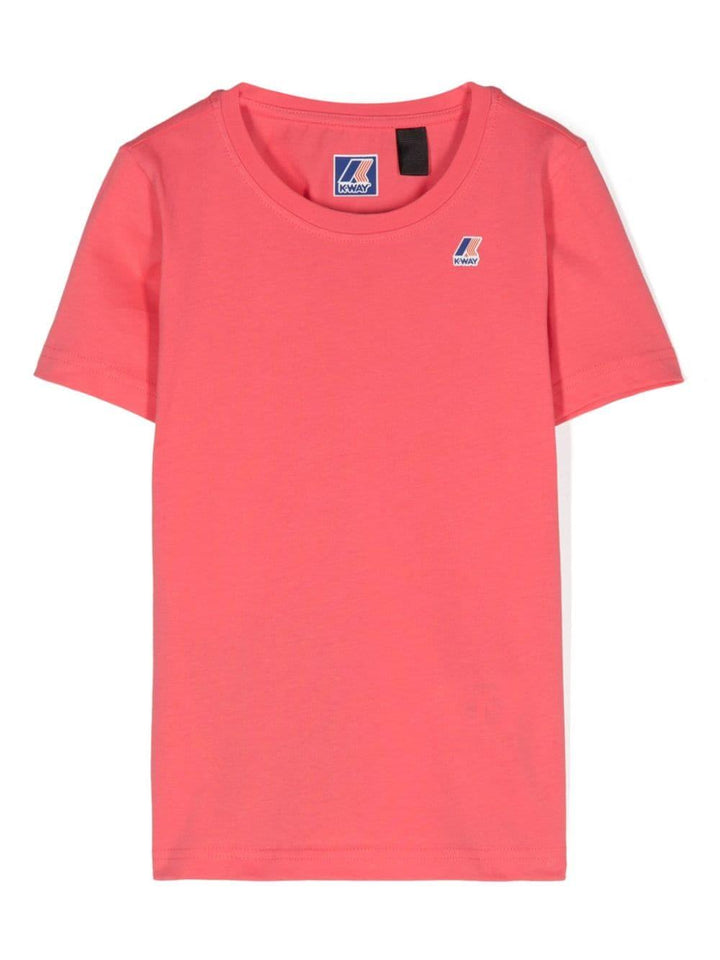 t-shirt corallo bambina