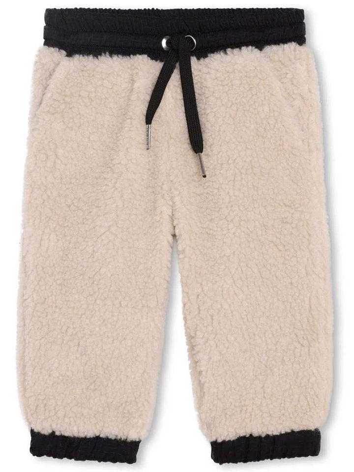 Pantaloni beige neonato
