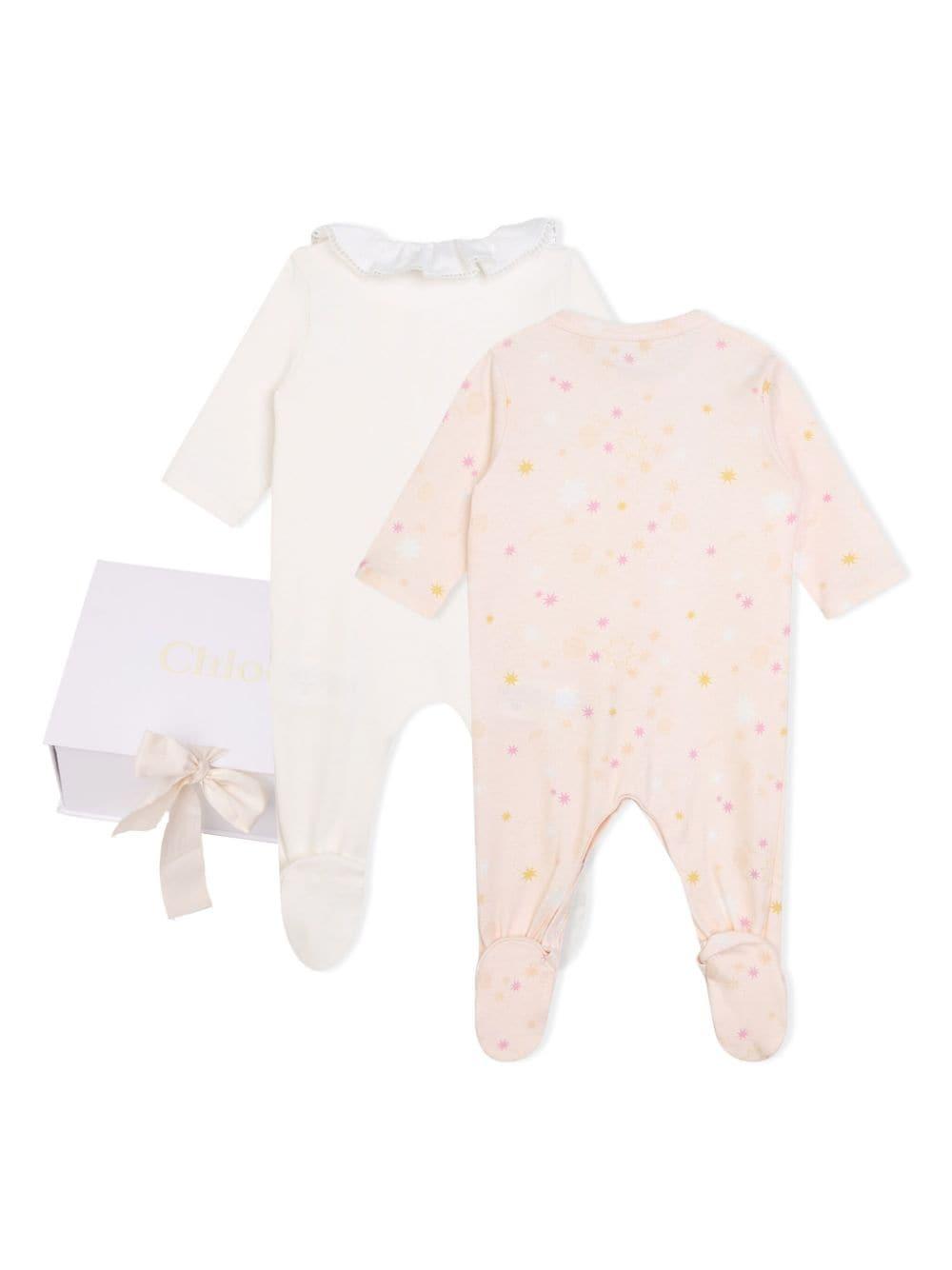 Pigiama neonata bianco/multicolore