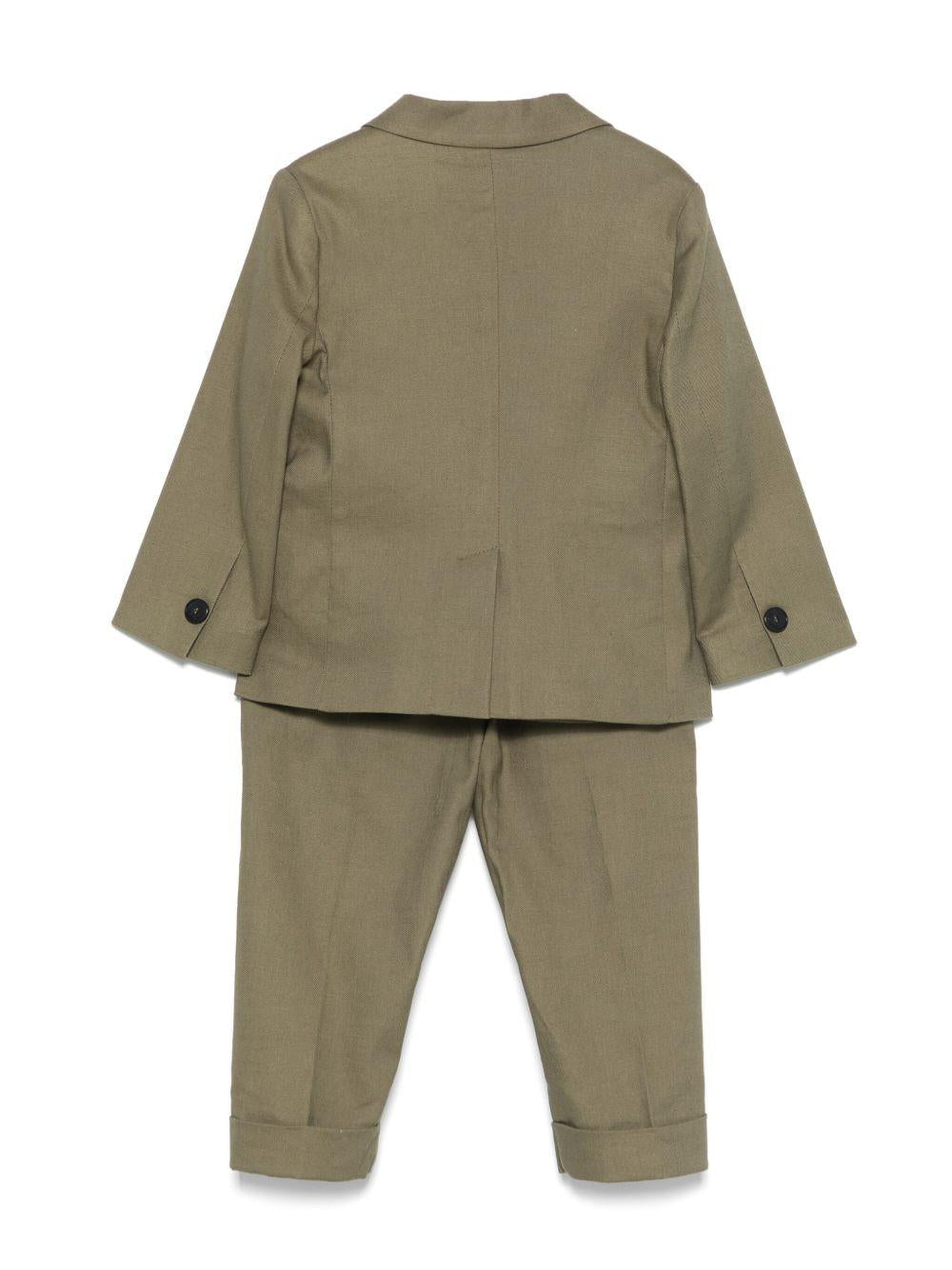 completo verde bambino