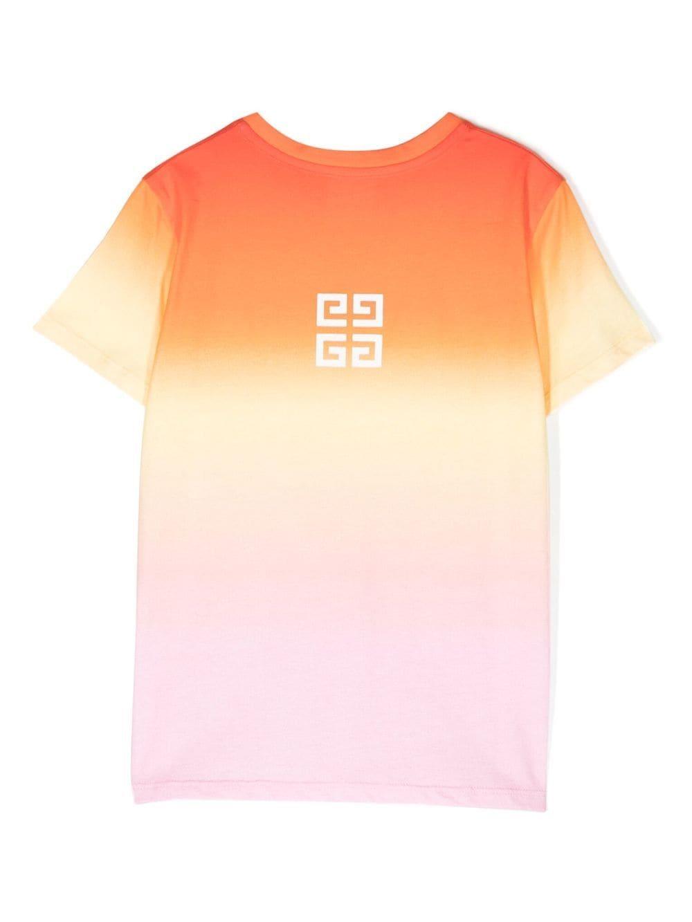 T-shirt multicolor bambina H15305 Z40 Givenchy Kids 