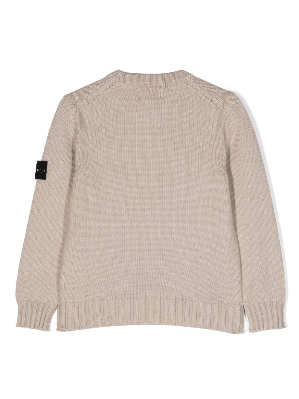 Maglione beige bambino