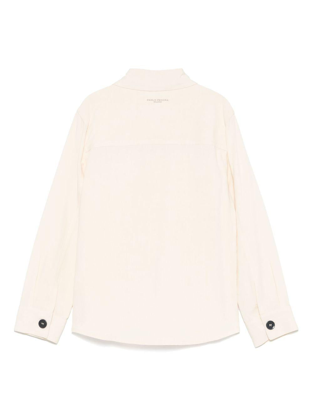 camicia avorio bambino