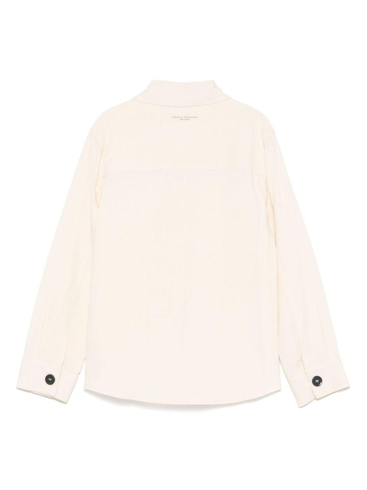 camicia avorio bambino
