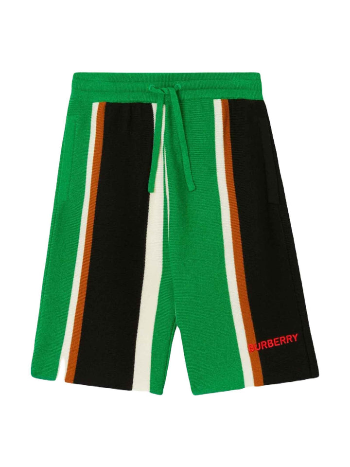 Shorts verdi bambino