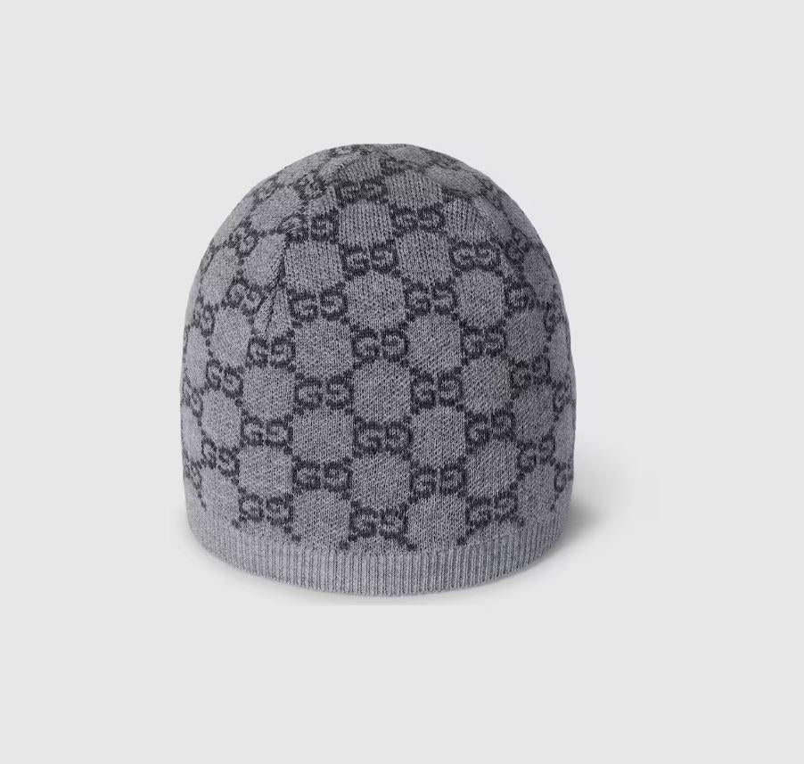 cappello grigio neonato 8353363K206 1261 GUCCI KIDS 