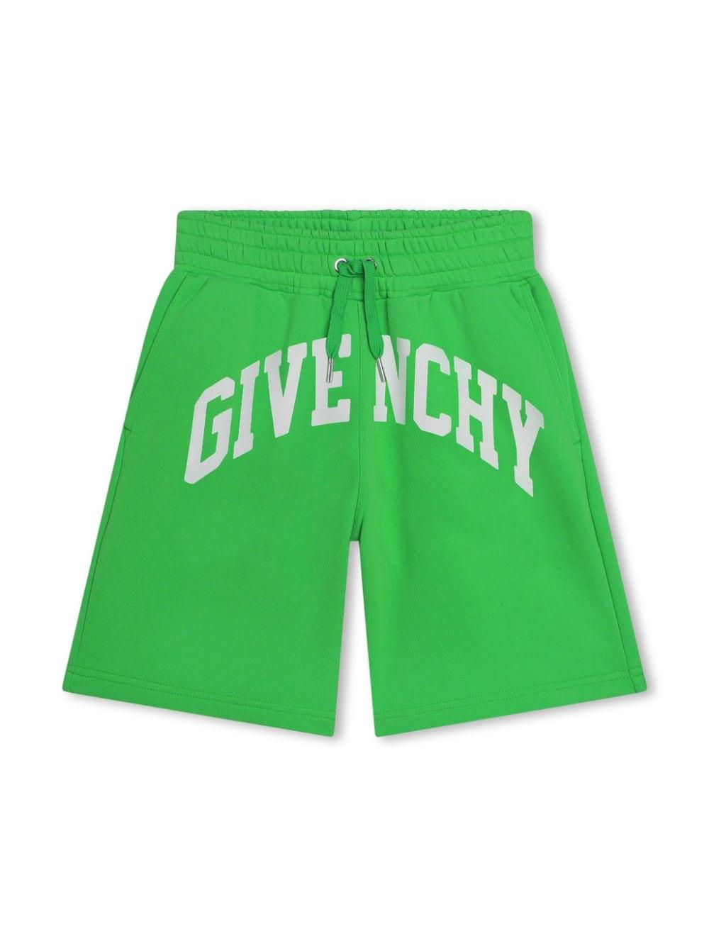 bermuda verde bambino H30137 68F Givenchy Kids 