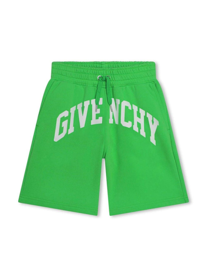 bermuda verde bambino H30137 68F Givenchy Kids 