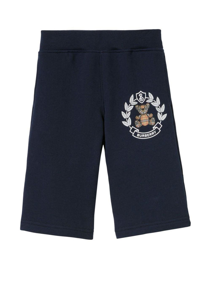 Pantaloni blu neonata