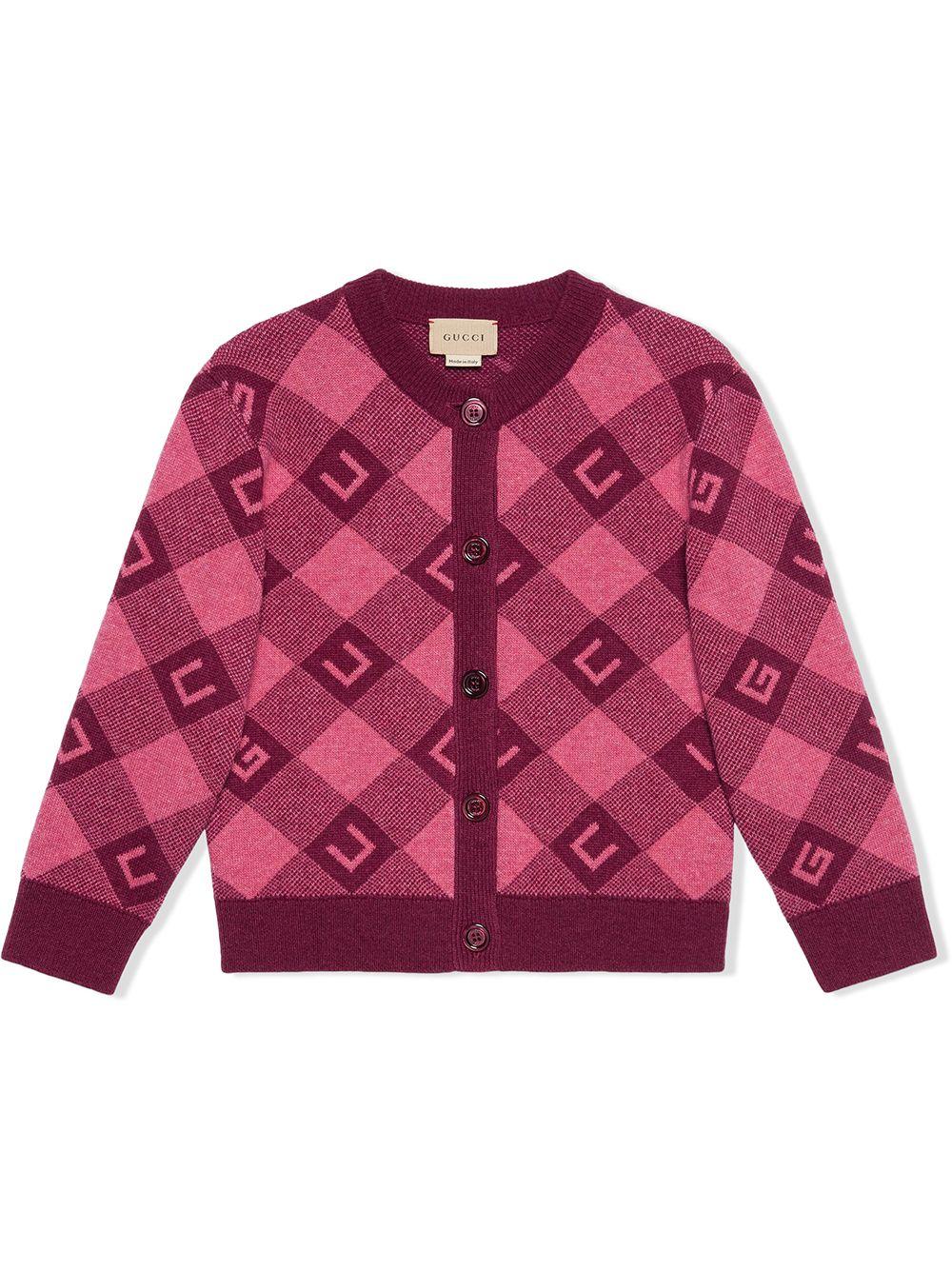 Cardigan rosa bambina
