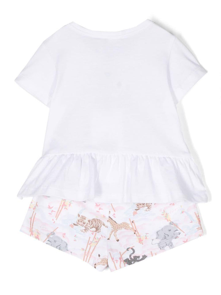 Set bianco neonata K98091 10P KENZO KIDS 