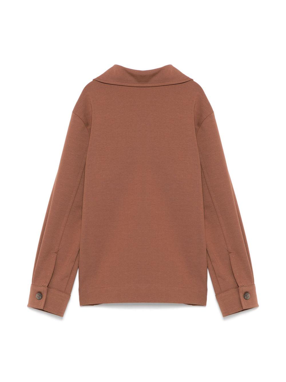 camicia marrone bambino PP3930 TABAC Paolo Pecora kids 