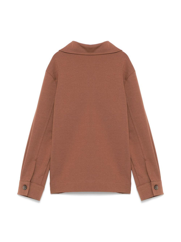 camicia marrone bambino PP3930 TABAC Paolo Pecora kids 