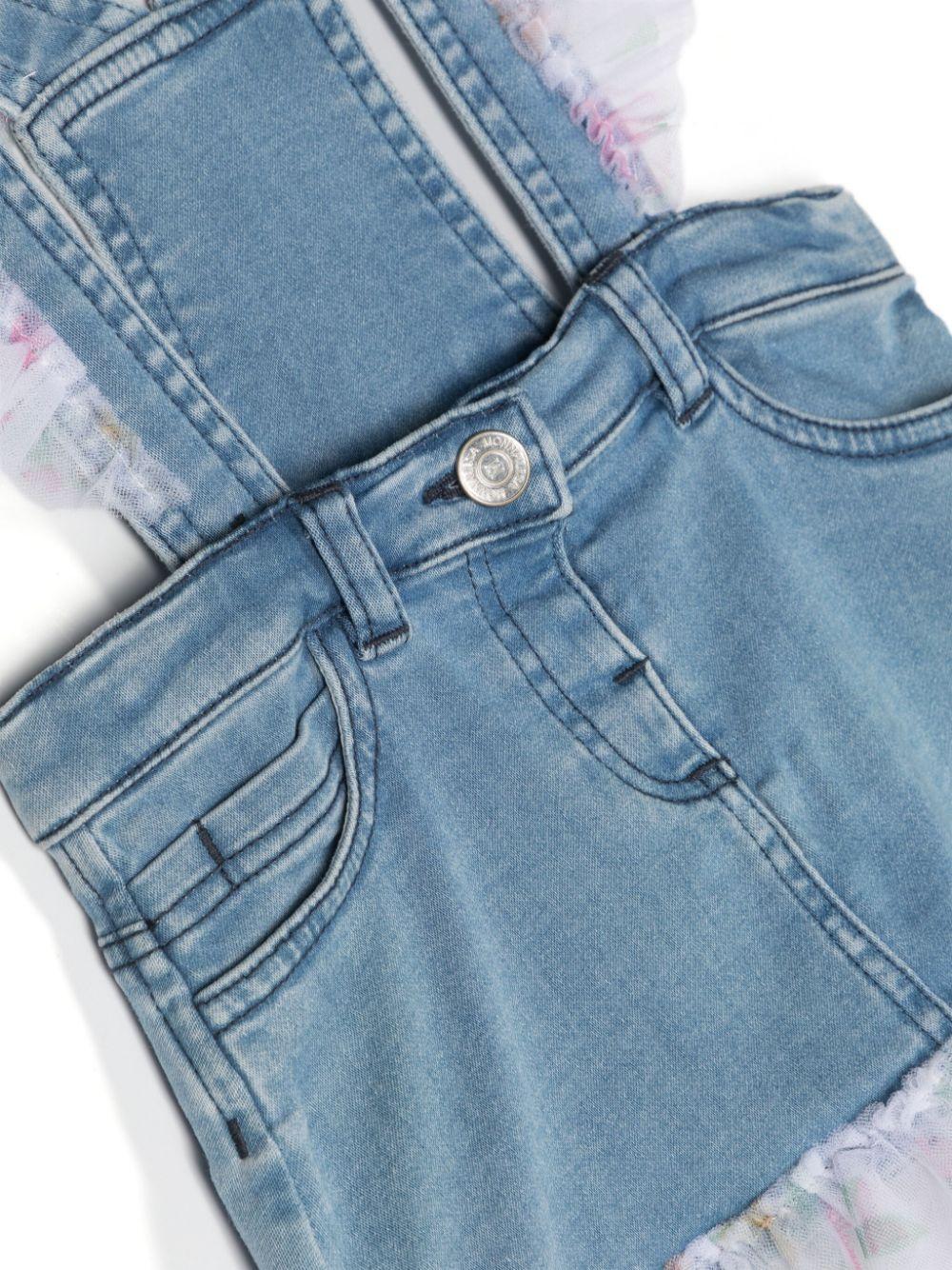 Salopette denim neonata