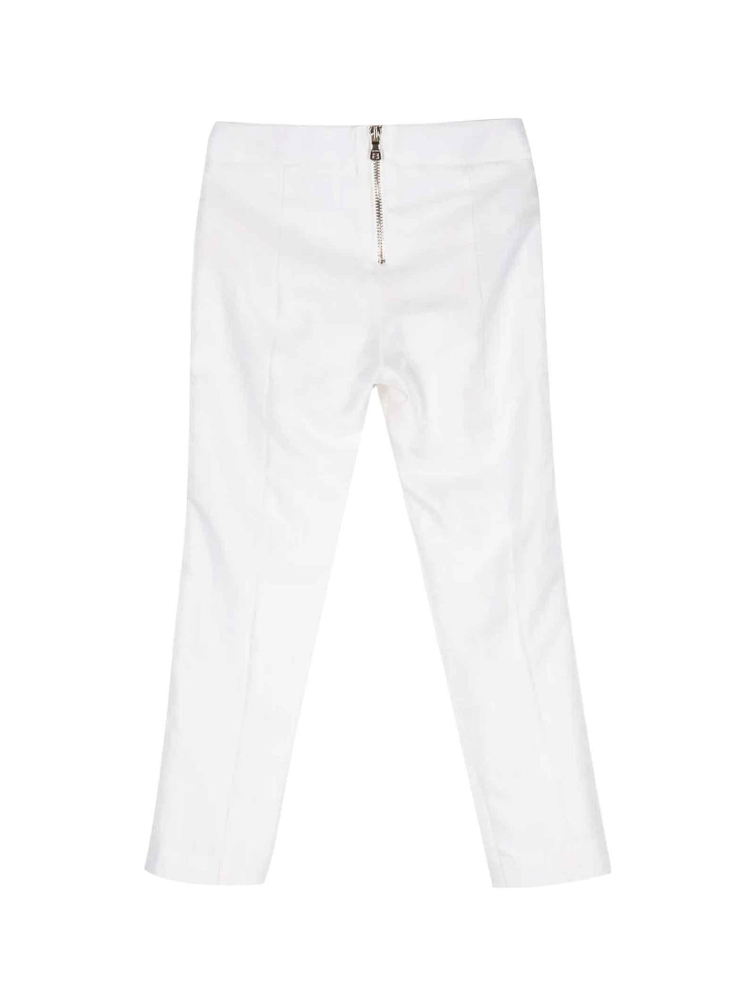 Pantaloni bianchi bambina