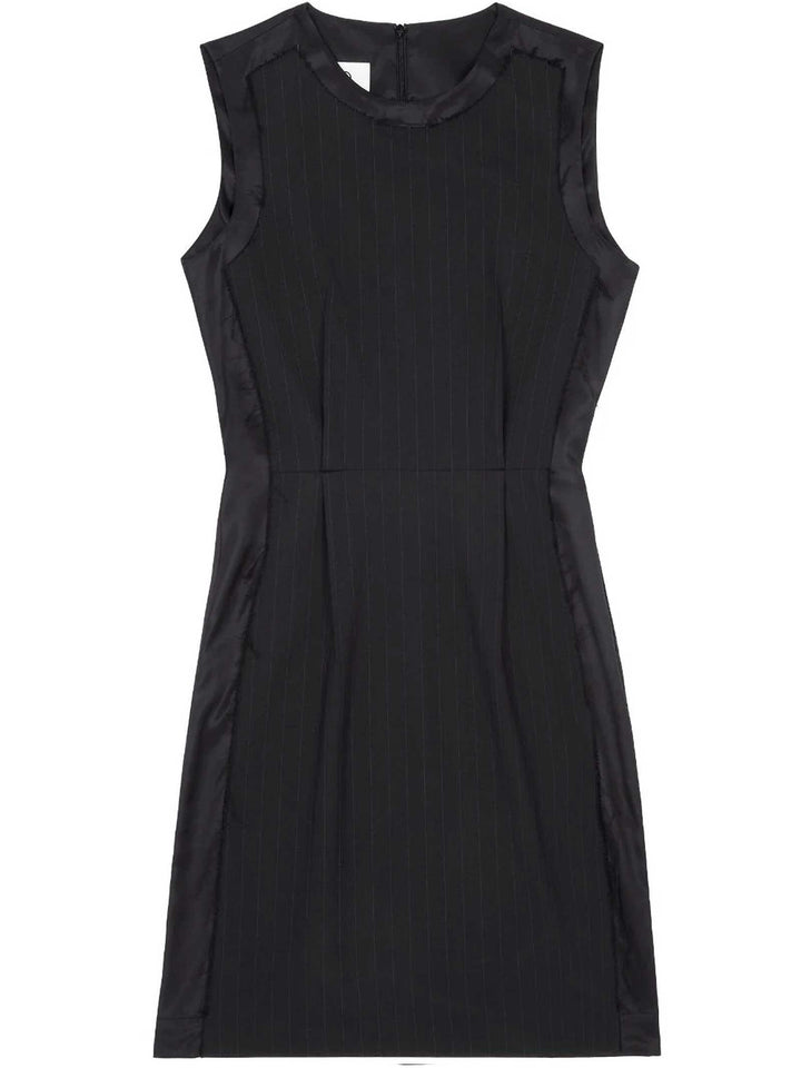 Abito nero donna smanicato S52DA0007S52200 003F MM6 