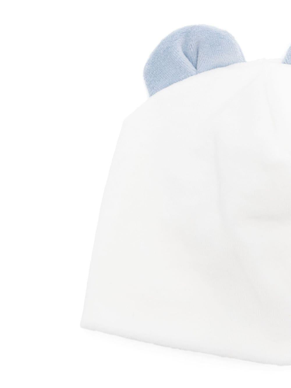 cappello bianco neonato