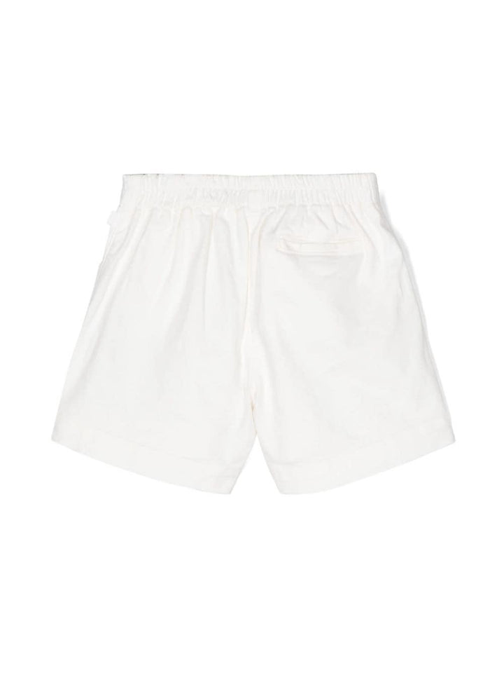 Bermuda bianco bambina