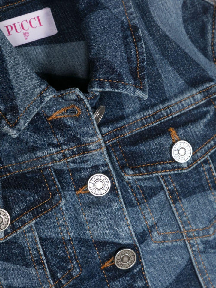 Giacca denim bambina